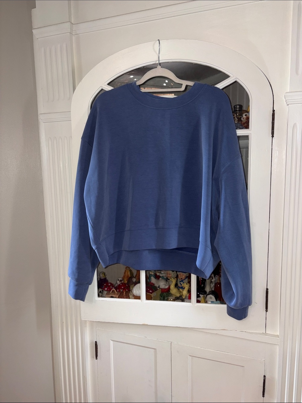 Lululemon Softstreme Blue Oversized Crewneck Sweatshirt